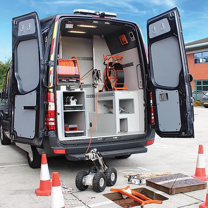 mainline-sewer-inspection-camera-operation Municipal equipment in the field