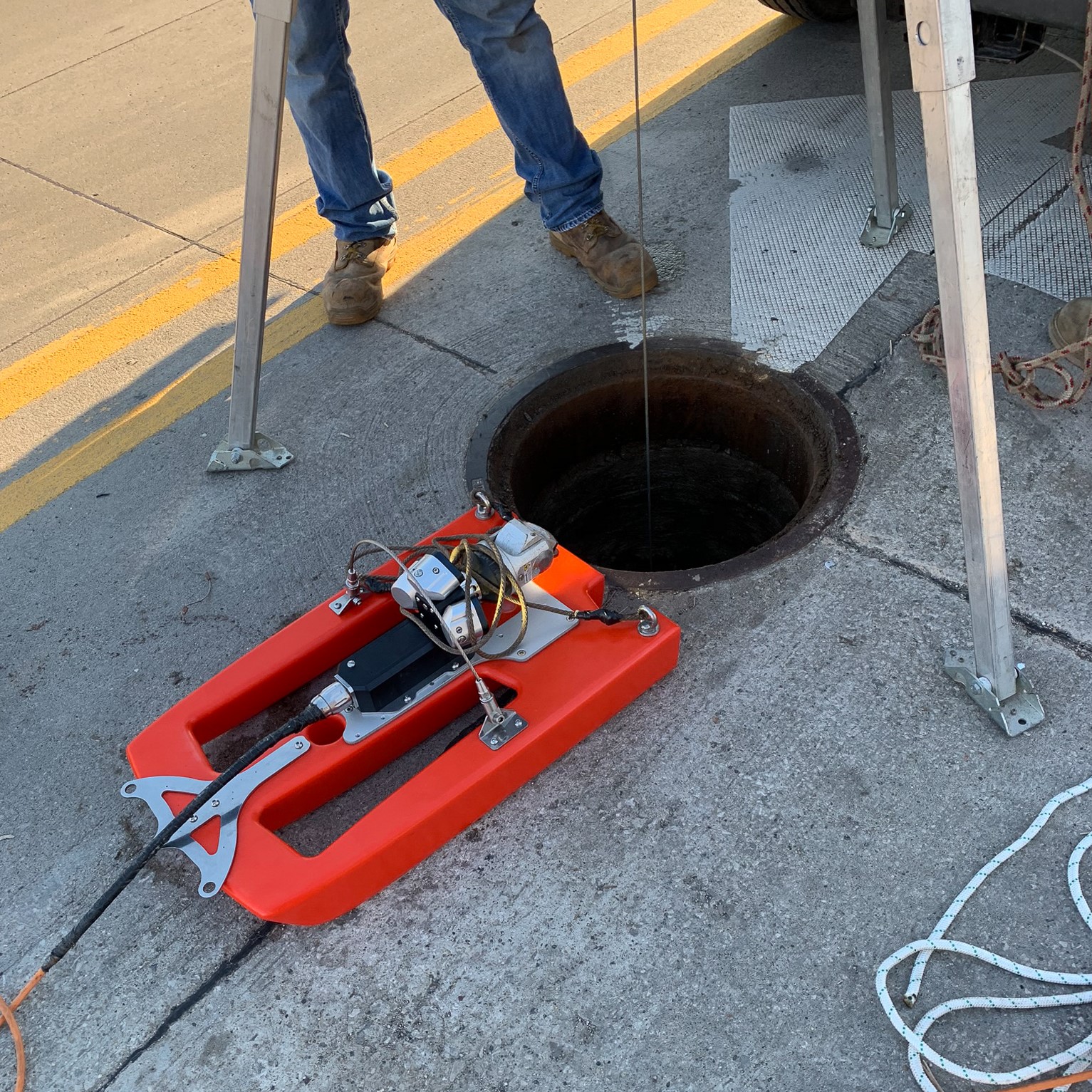 underground-pipe-inspection-camera-system